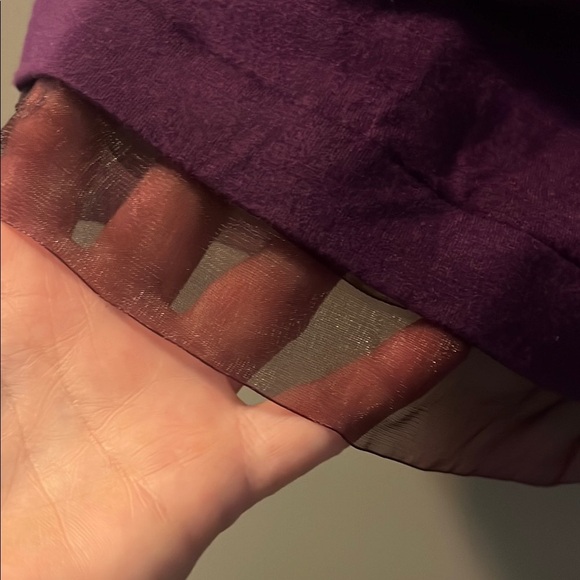 Y2K Gap Purple Kids Dress with Floral Detail - Picture 5 of 6